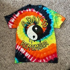 A Day to Remember tie dye T-shirt